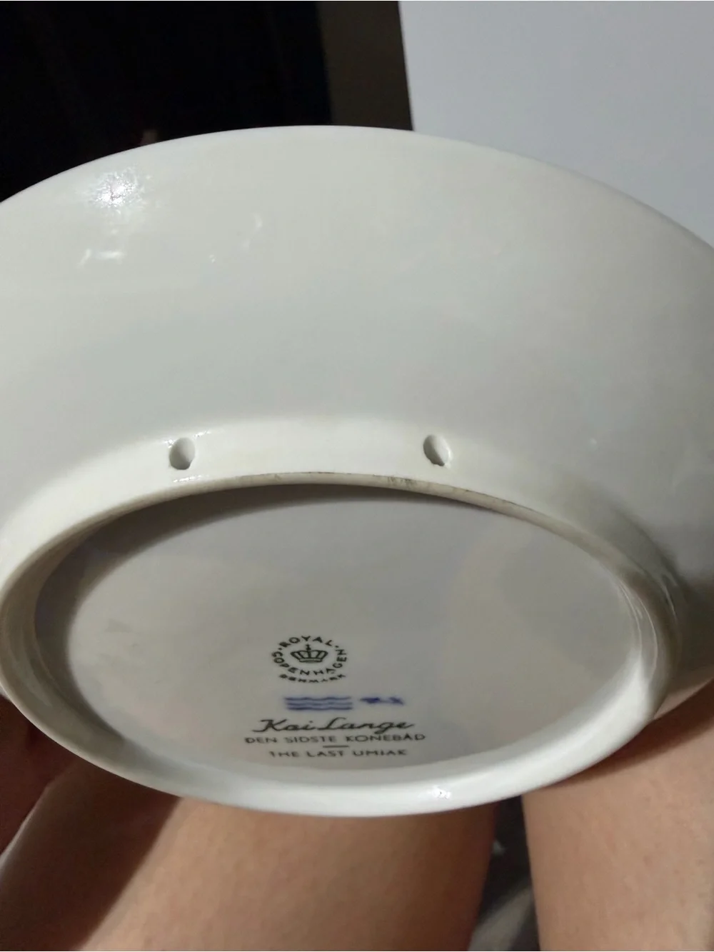 Royal Copenhagen Blue Scenic Porcelain Wall Plate